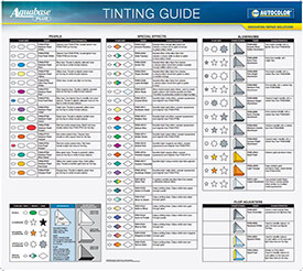 Tint Guide Posters