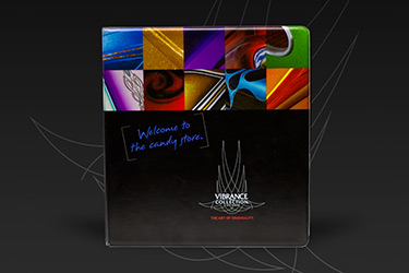 Vibrance Collection Color Card Binder