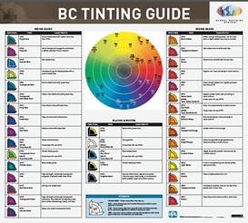 Global Refinish System BC Tint Guide Poster (1 of 2)